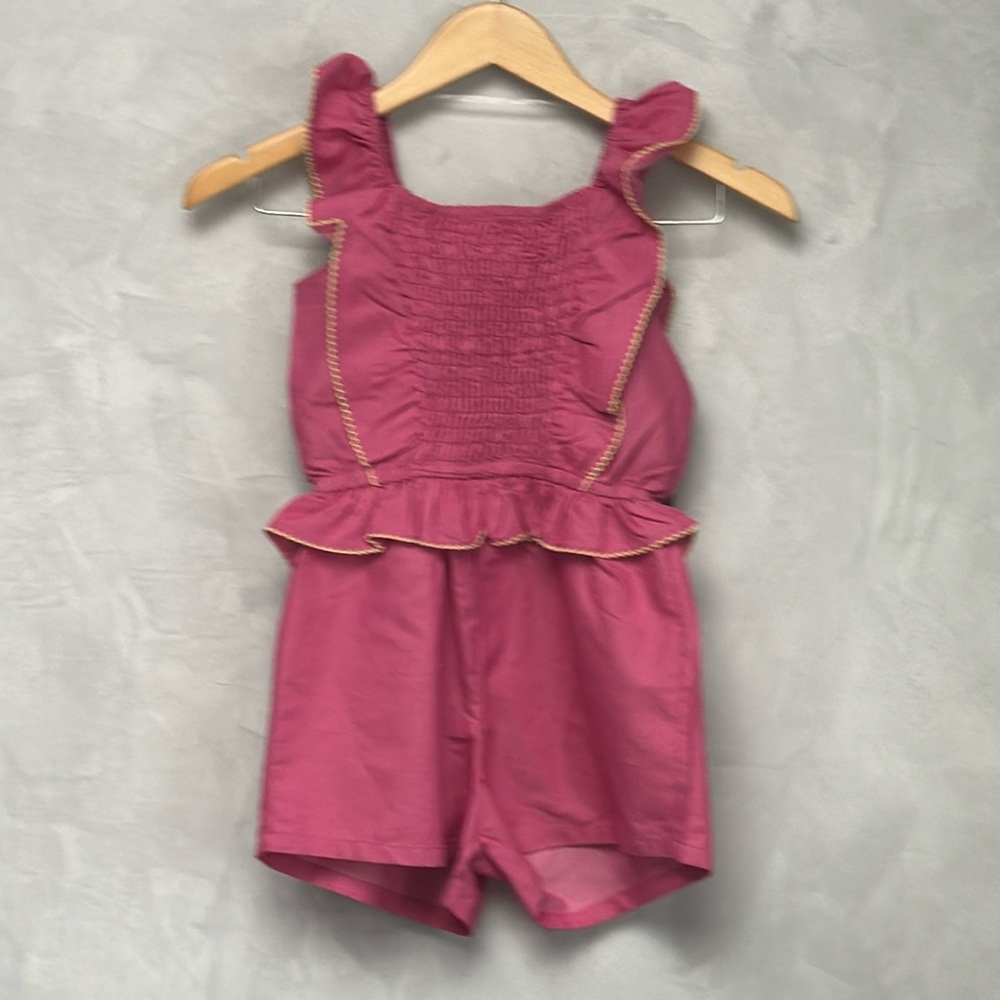 NWT Vince Camuto kids Pink One Piece romper Size 10
